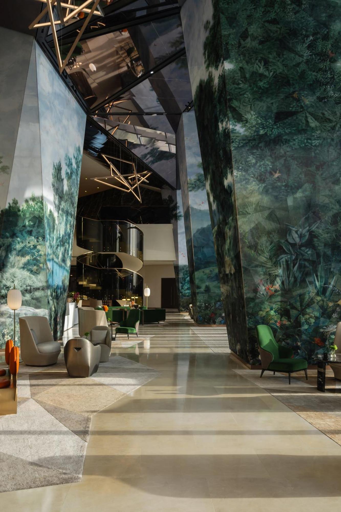 So/ Uptown Dubai酒店 外观 照片 The lobby of the hotel