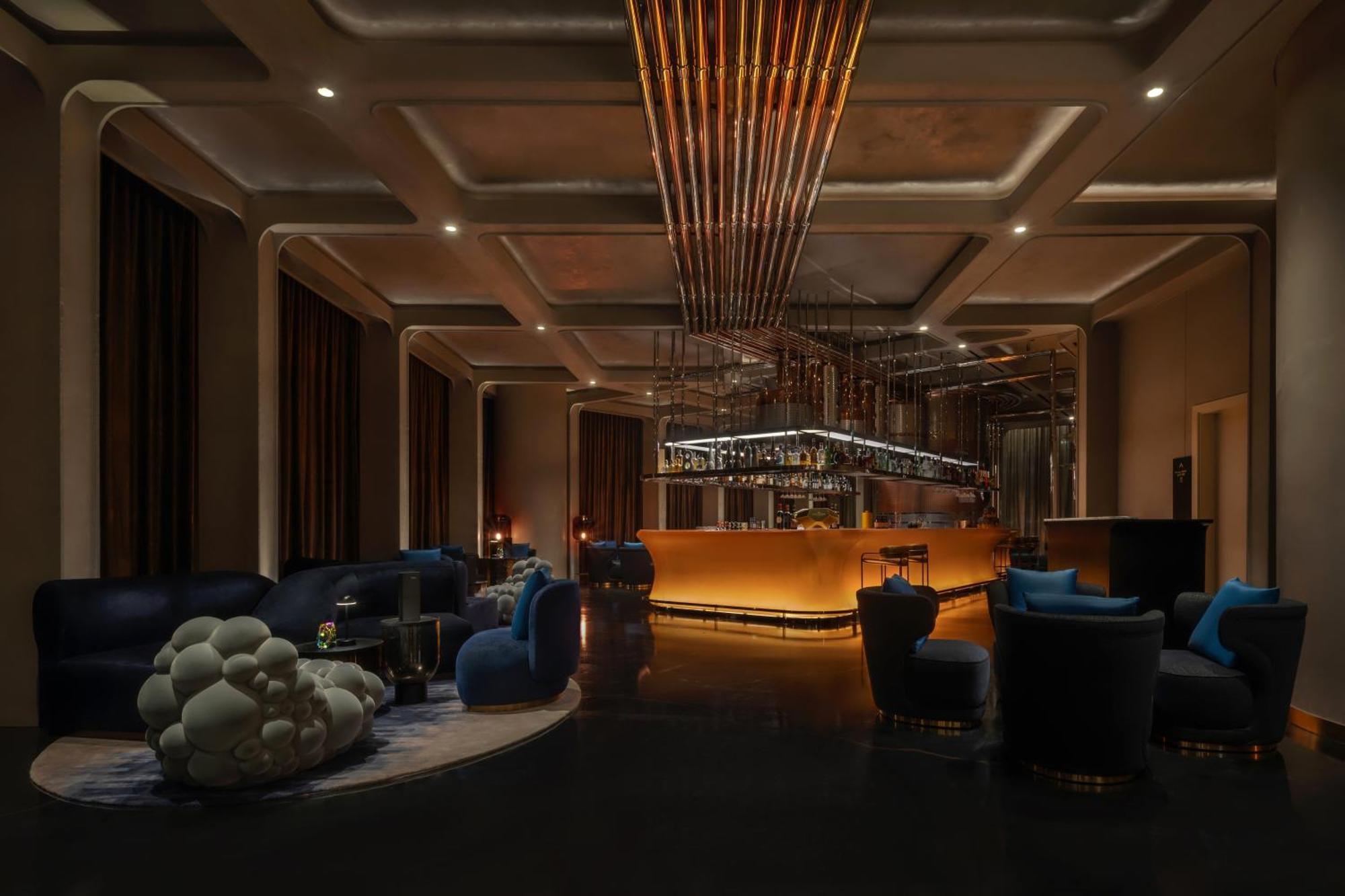 So/ Uptown Dubai酒店 外观 照片 The Bar
