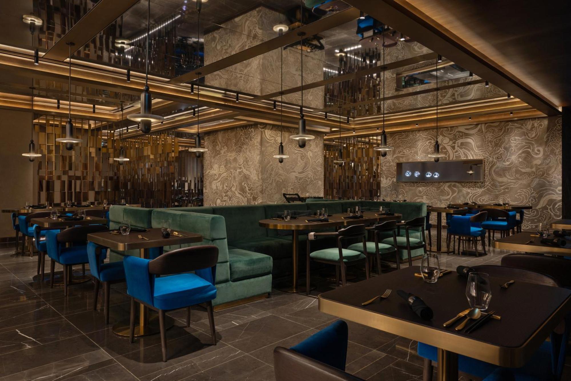 So/ Uptown Dubai酒店 外观 照片 The interior of the restaurant
