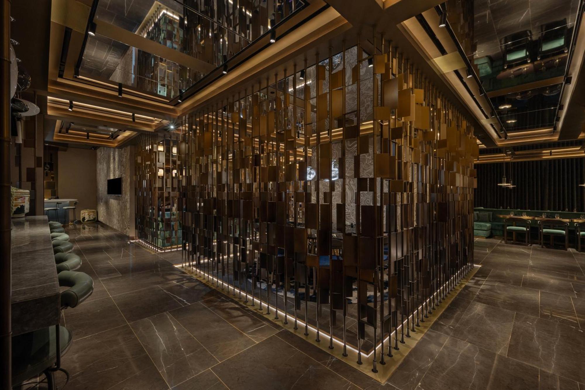 So/ Uptown Dubai酒店 外观 照片 The interior of the hotel