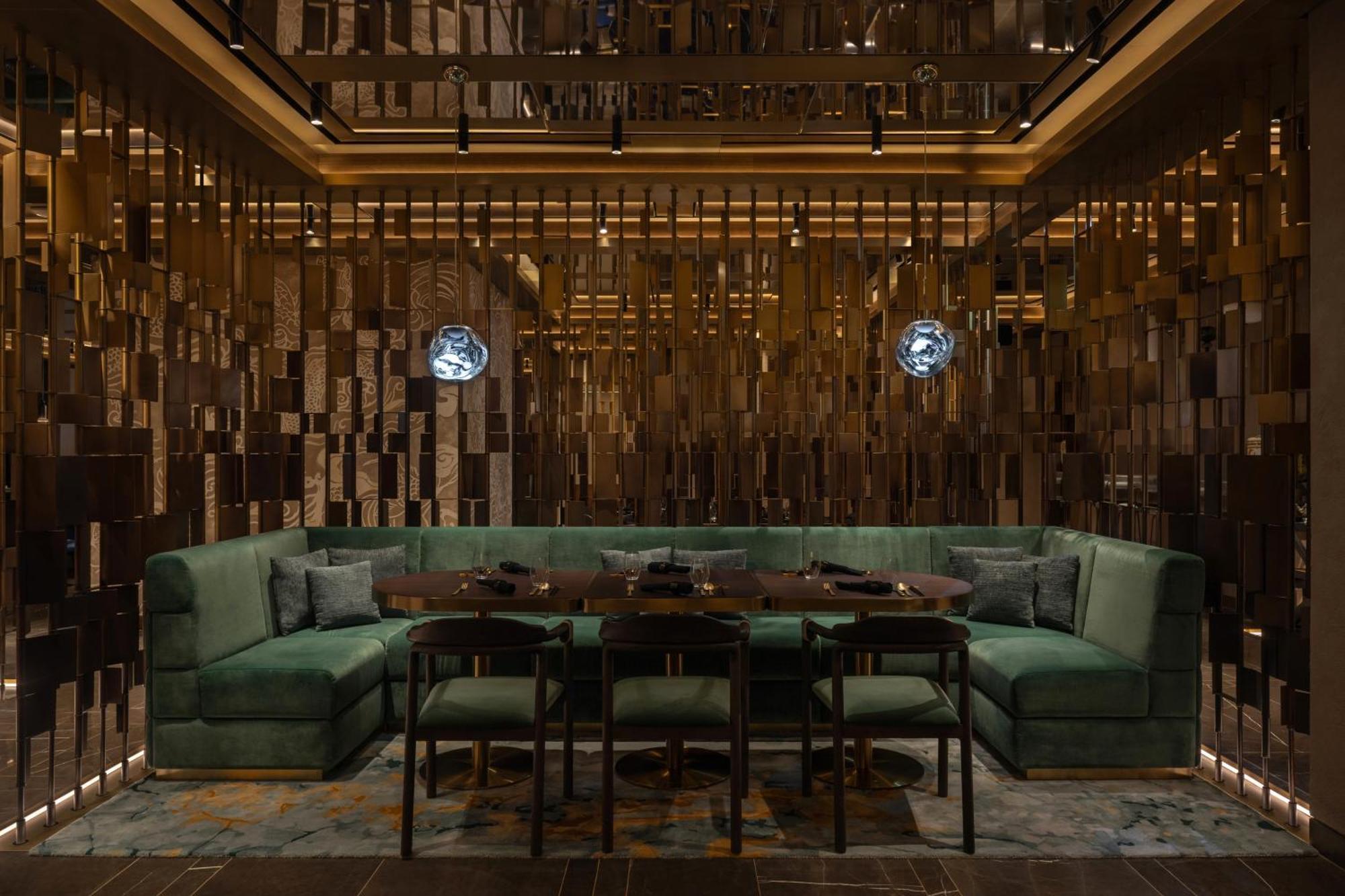 So/ Uptown Dubai酒店 外观 照片 Interior of the restaurant